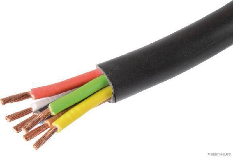 HERTH+BUSS 51275378000 Elektroleitung FLYY 7 x 1,5 mm&sup2;, PVC