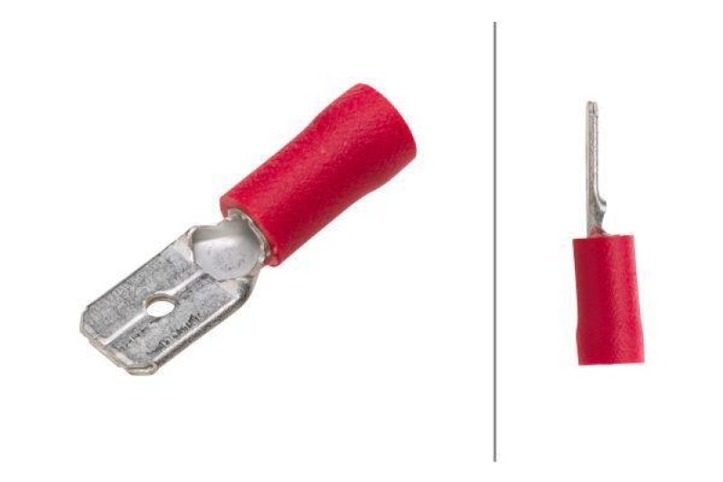 HELLA 8KW 702 796-003 Leitungsverbinder A 59 -> 1 mm&sup2;, rot