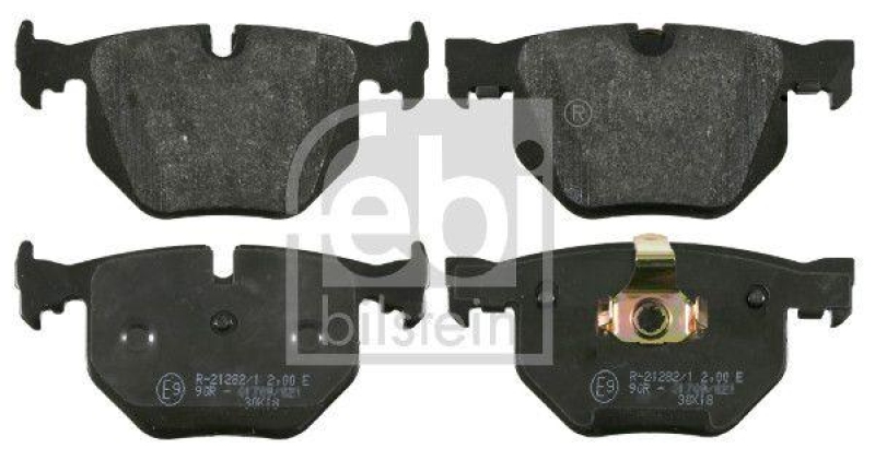 FEBI BILSTEIN 16434 Bremsbelagsatz f&uuml;r BMW