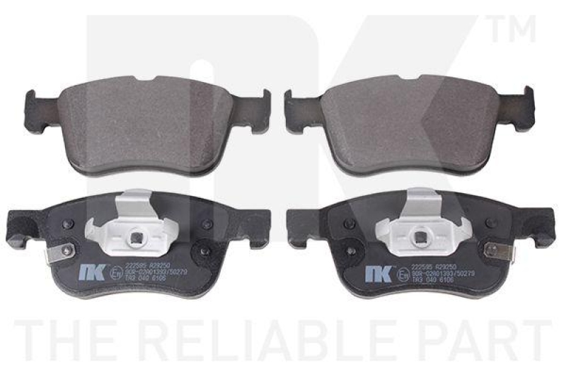 NK 222595 Bremsbelagsatz, Scheibenbremse f&uuml;r FORD