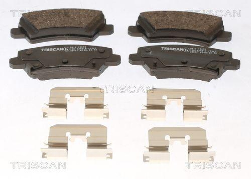 TRISCAN 8110 18033 Bremsbelag Hinten f&uuml;r Kia