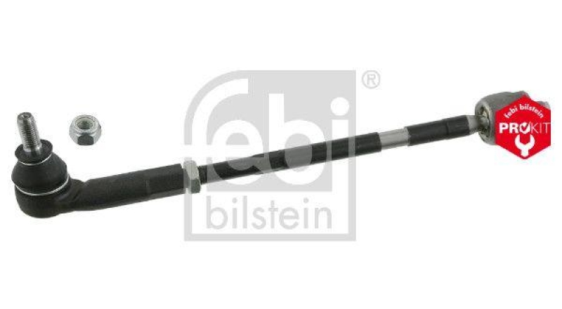 FEBI BILSTEIN 26251 Spurstange mit Endstück und Sicherungsmutter für VW-Audi