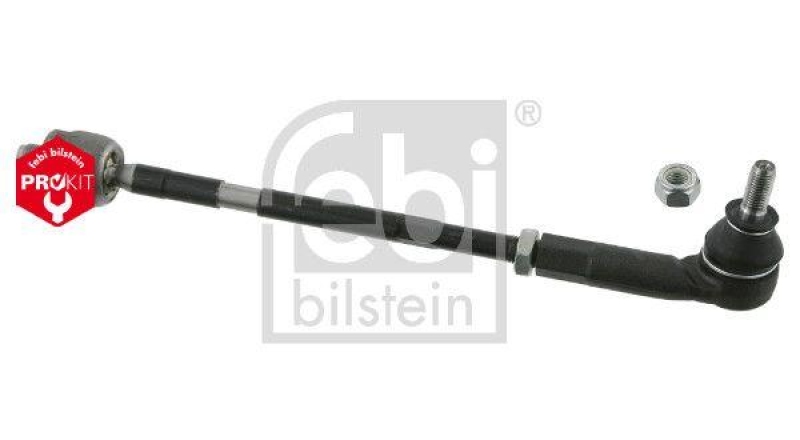 FEBI BILSTEIN 26252 Spurstange mit Endst&uuml;ck und Sicherungsmutter f&uuml;r VW-Audi