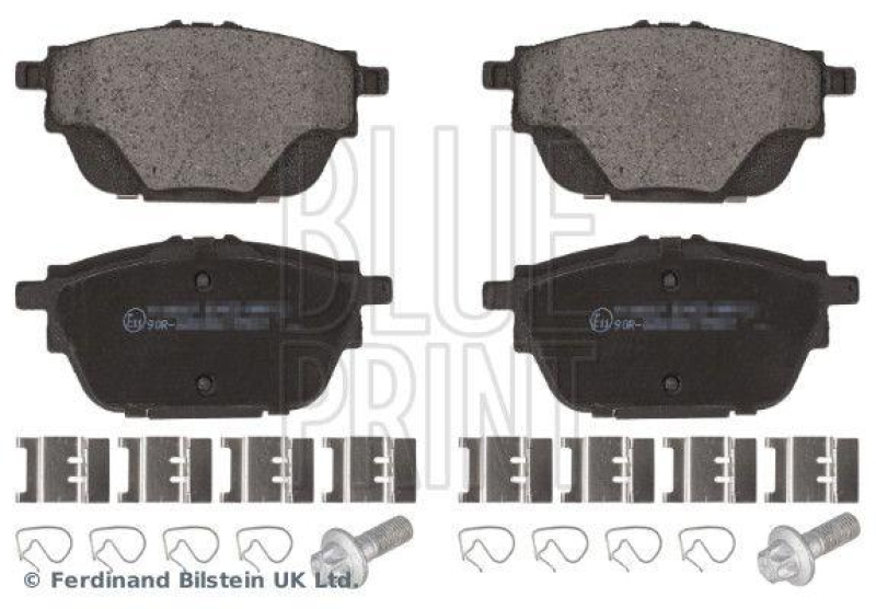 BLUE PRINT ADP154252 Bremsbelagsatz mit Anbaumaterial f&uuml;r Peugeot