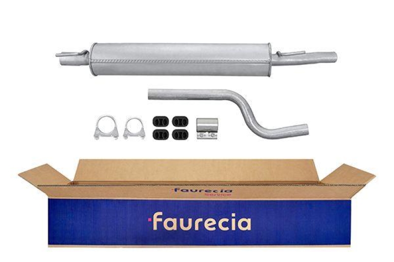 HELLA 8LC 366 024-801 Mittelschalldämpfer OPEL;VAUXHALL