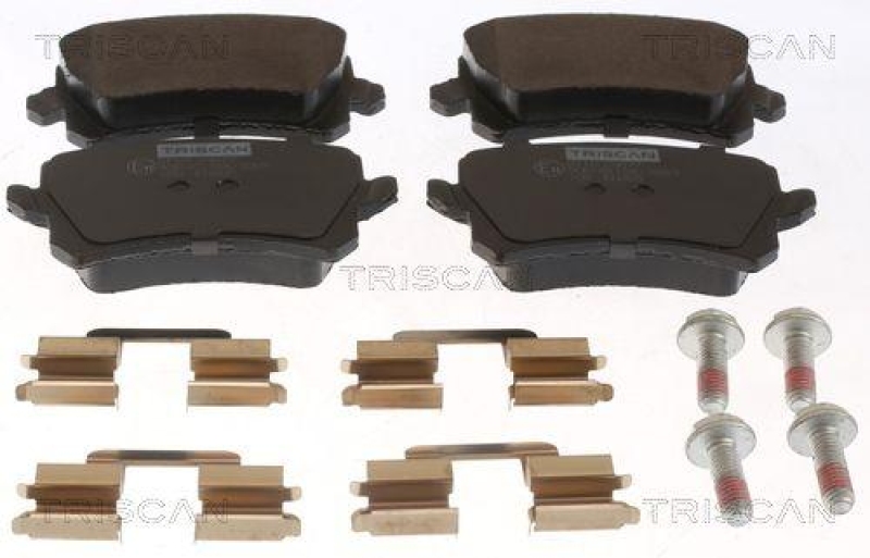 TRISCAN 8110 29077 Bremsbelag Hinten f&uuml;r Vw Tiguan