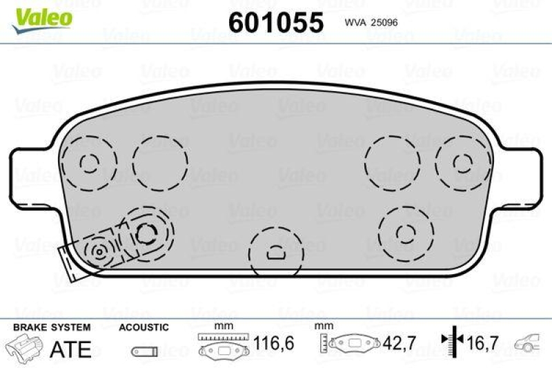 VALEO 601055 SBB-Satz PREMIUM