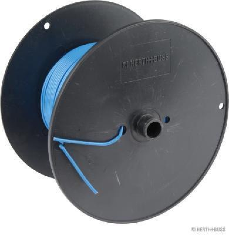 HERTH+BUSS 51274907006 Elektroleitung FLRY-B,1,0 mm&sup2;, blau, PVC