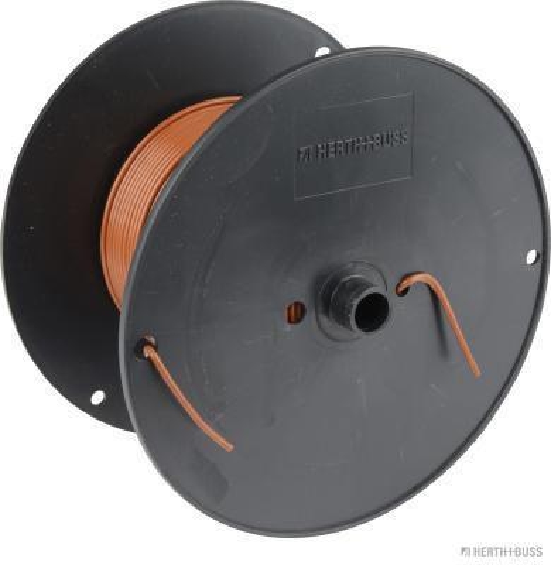 HERTH+BUSS 51274907007 Elektroleitung FLRY-B,1,0 mm², braun, PVC
