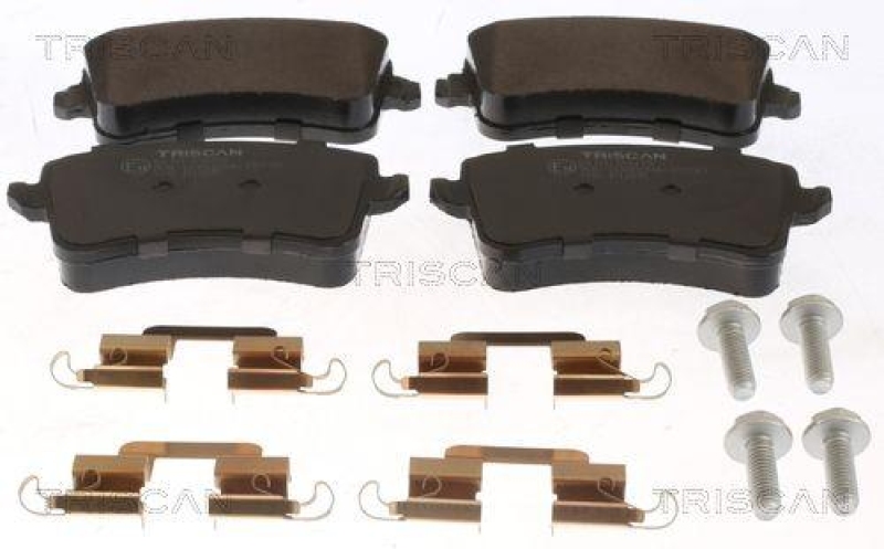 TRISCAN 8110 29079 Bremsbelag Hinten f&uuml;r Audi A4, A5, Q5