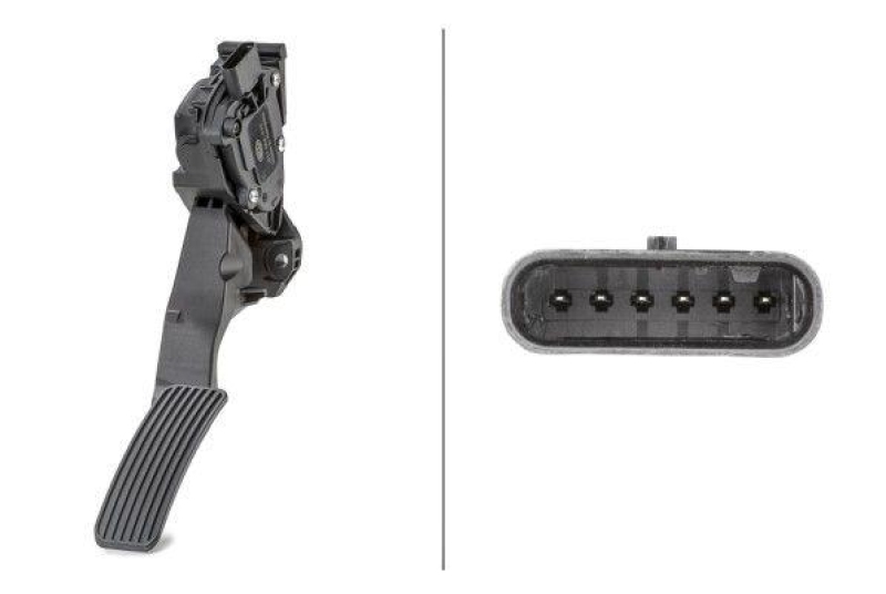 HELLA 6PV 011 554-711 Sensor, Fahrpedalstellung f&uuml;r OPEL
