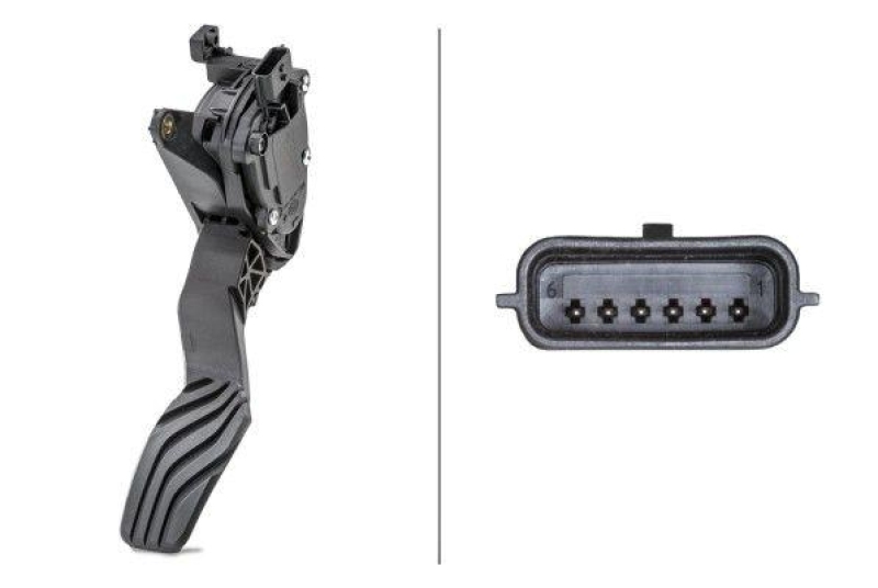 HELLA 6PV 012 902-701 Sensor, Fahrpedalstellung