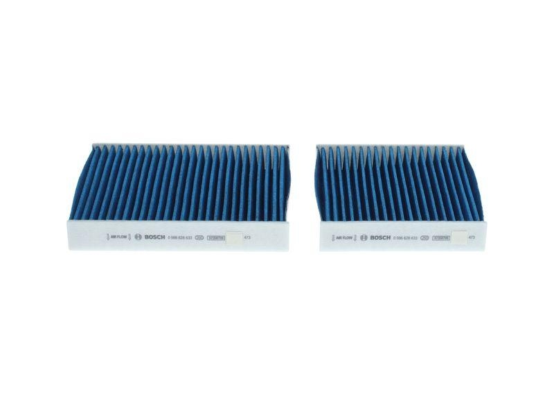 Bosch 0 986 628 633 Aktivkohleinnenraumfilter A8633