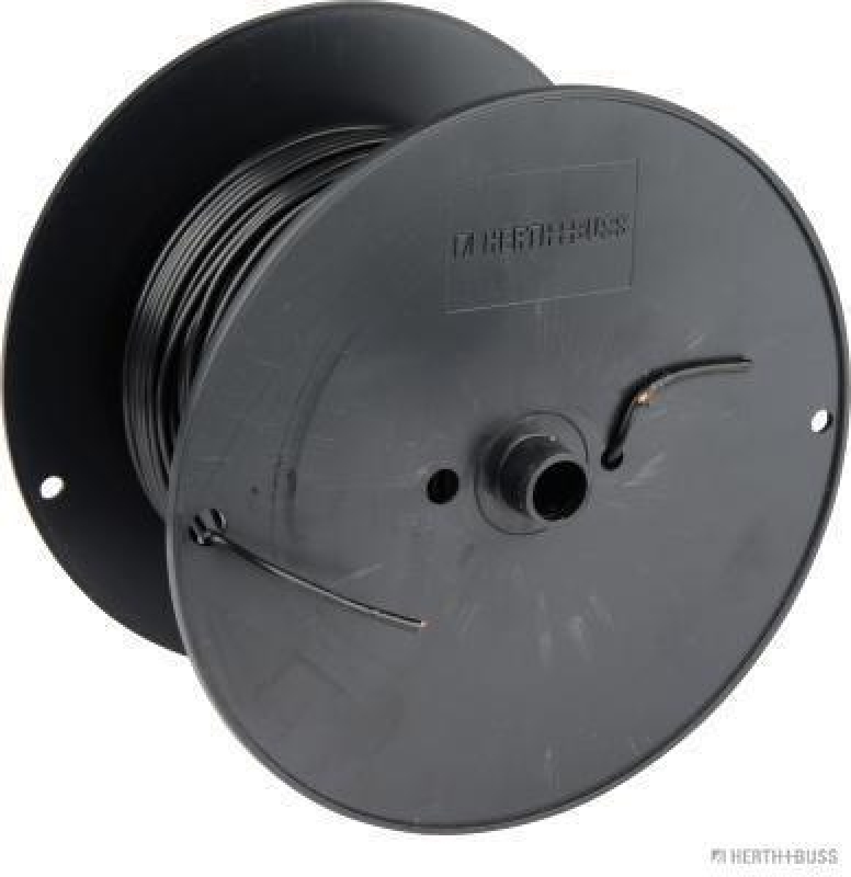 HERTH+BUSS 51274908000 Elektroleitung FLRY-B 1,5 mm², schwarz, PVC