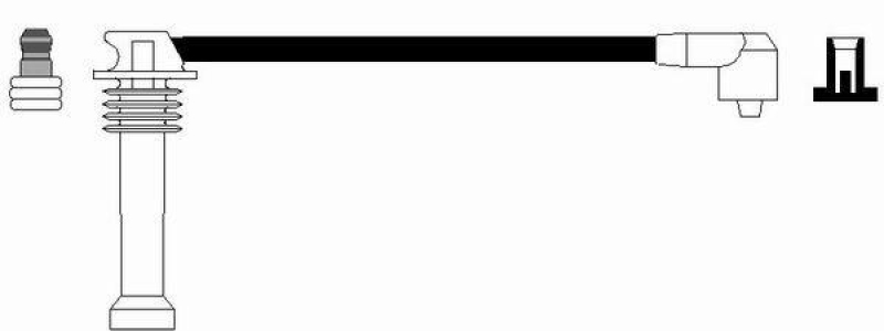 NGK 38984 Z&uuml;ndkabel PU-3A-000 597 020 |Z&uuml;ndleitung