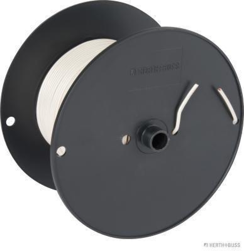 HERTH+BUSS 51274908001 Elektroleitung FLRY-B 1,5 mm², weiß, PVC