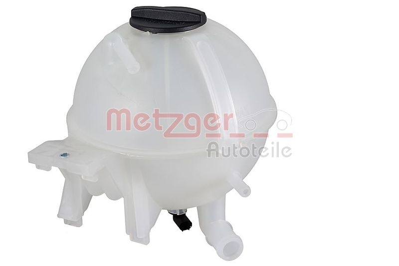 METZGER 2140242 Ausgleichsbehälter, Kühlmittel für MB MIT DECKEL, MIT SENSOR