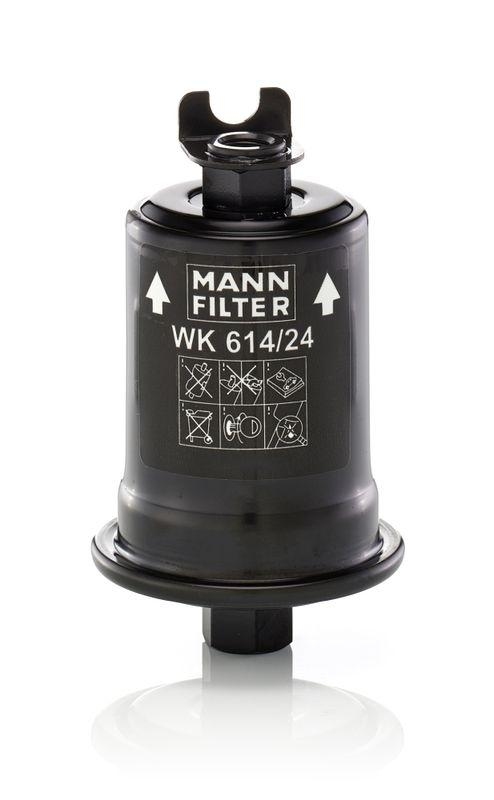 MANN-FILTER WK 614/24 x Kraftstoffilter f&uuml;r Toyota