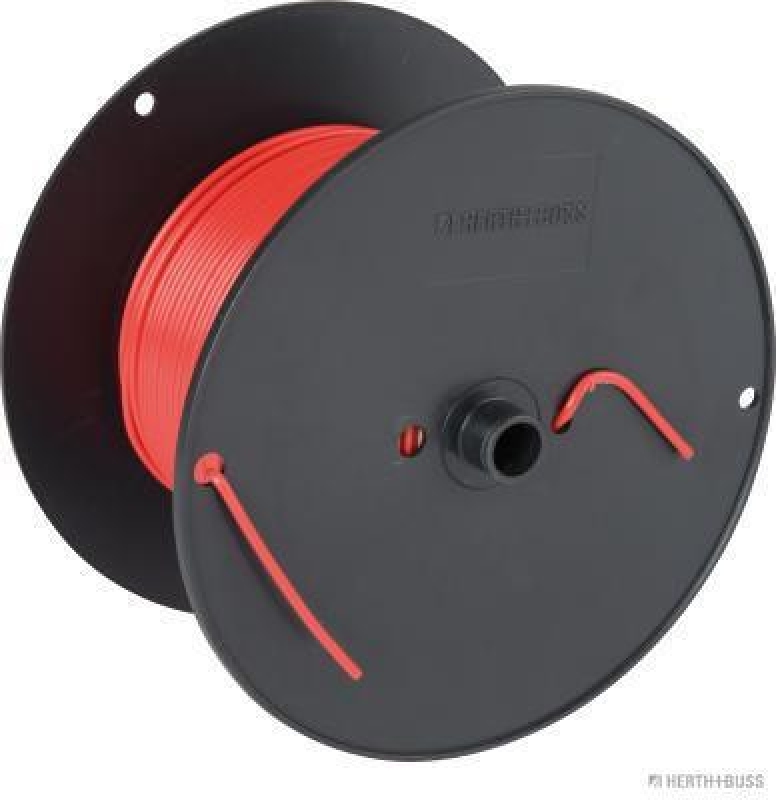 HERTH+BUSS 51274908005 Elektroleitung FLRY-B 1,5 mm&sup2;, rot, PVC