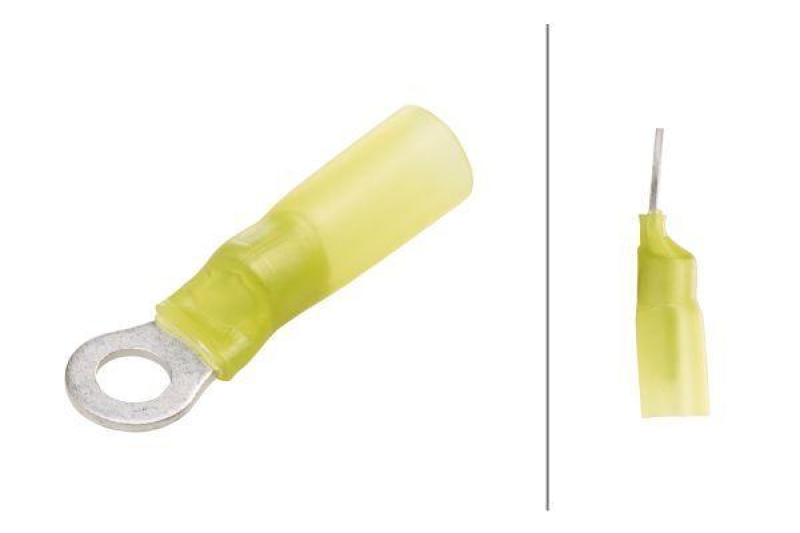 HELLA 8KW 732 574-003 Leitungsverbinder A 108 -> 6 mm&sup2;, gelb