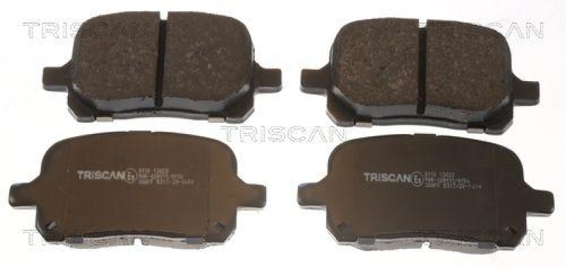TRISCAN 8110 13022 Bremsbelag Vorne f&uuml;r Toyota Camry