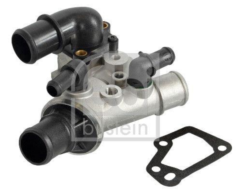 FEBI BILSTEIN 47929 Thermostat mit Gehäuse und Dichtung für Fiat