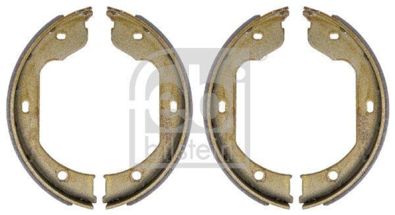 FEBI BILSTEIN 23851 Bremsbackensatz f&uuml;r Feststellbremse f&uuml;r BMW