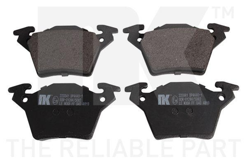 NK 223341 Bremsbelagsatz, Scheibenbremse f&uuml;r MERCEDES-BENZ