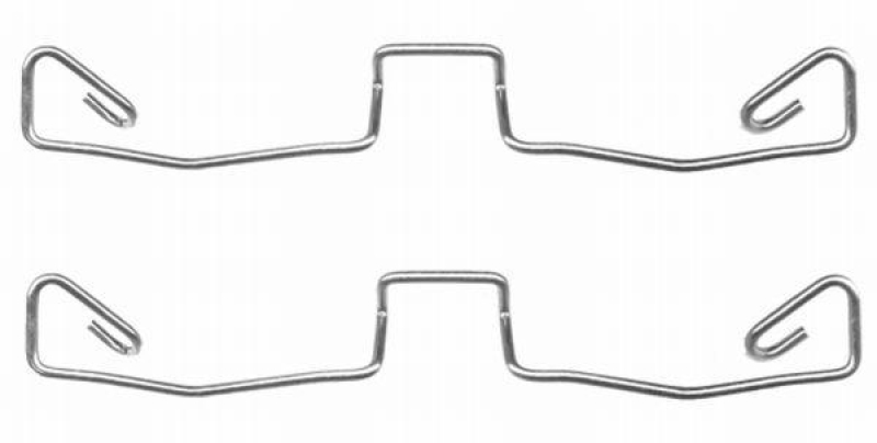 HELLA 8DZ 355 201-451 Zubehörsatz, Bremssattel für AUDI