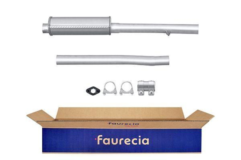 HELLA 8LC 366 024-961 Mittelschalldämpfer PEUGEOT