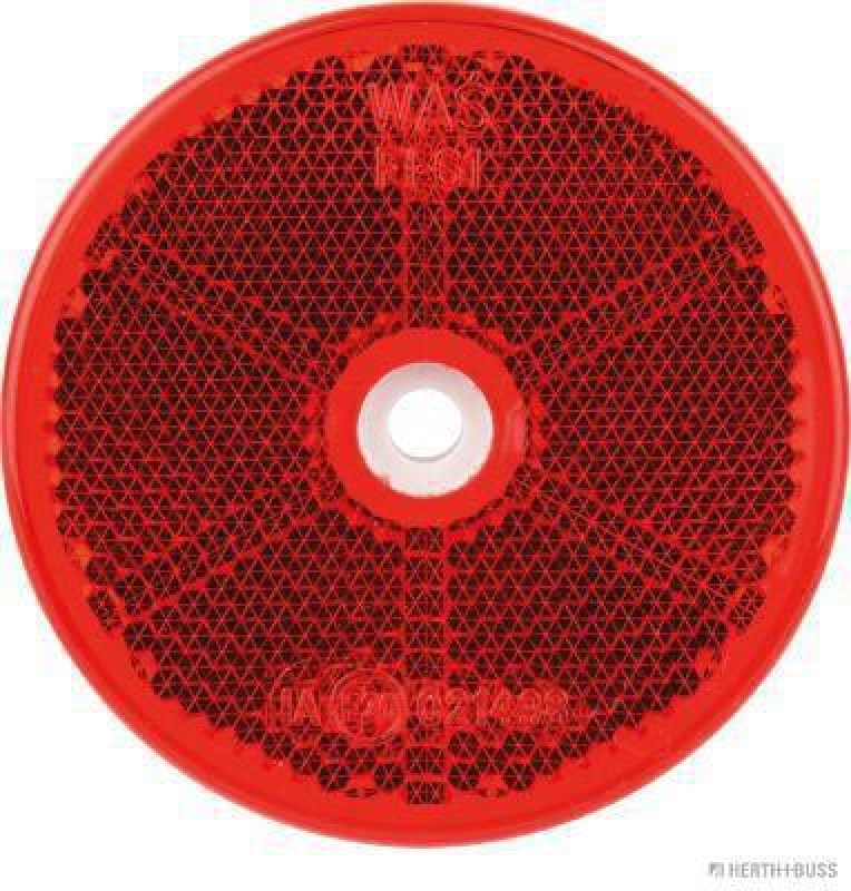 HERTH+BUSS 78623070 Rückstrahler 60 mm, rot