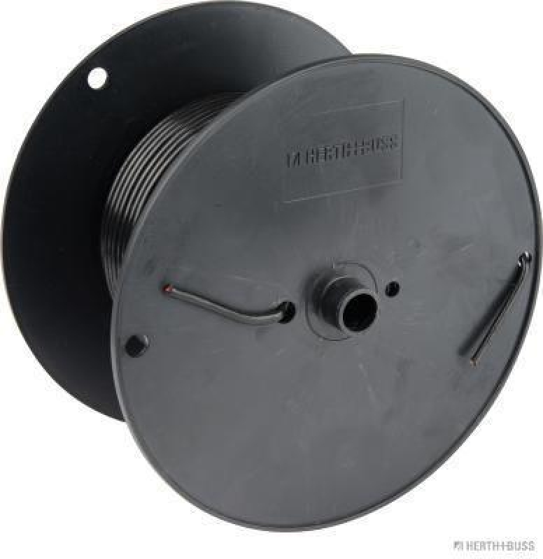 HERTH+BUSS 51274909000 Elektroleitung FLRY-B, 2,5 mm², schwarz, PVC