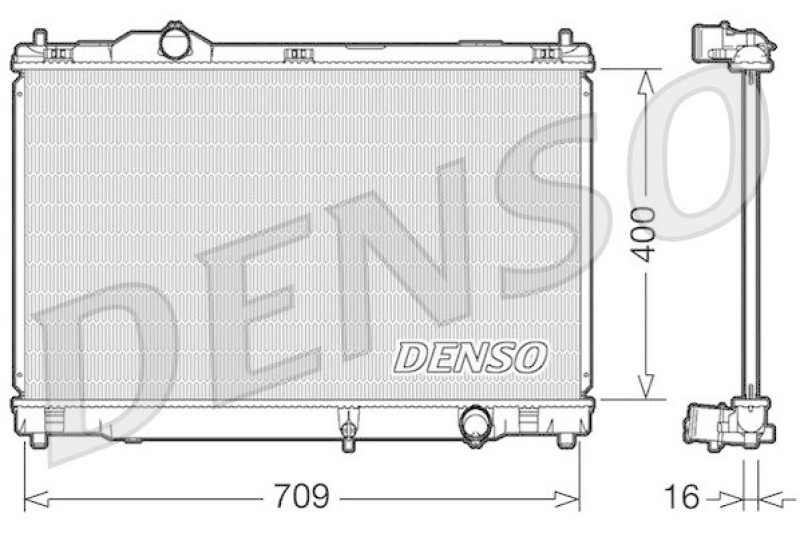 DENSO DRM51008 K&uuml;hler LEXUS GS (GRS19_, UZS19_, GWS19_) 300 (2005 - 2011)