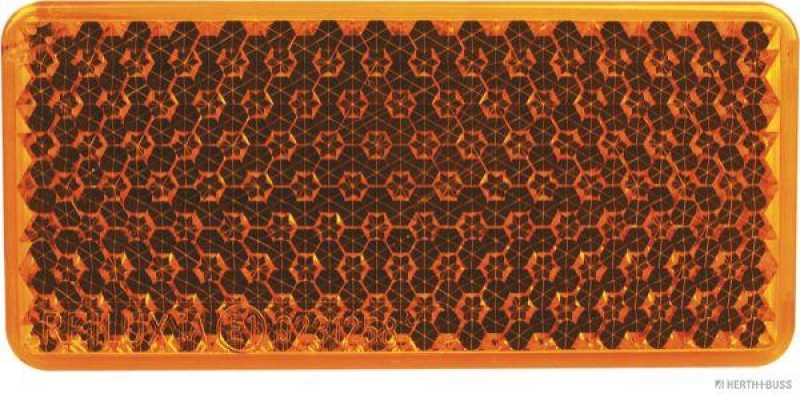 HERTH+BUSS 78623139 Rückstrahler 94 mm, 44 mm, gelb
