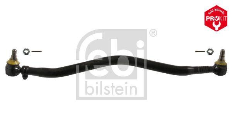 FEBI BILSTEIN 43632 Spurstange mit Kronenmuttern und Splinten f&uuml;r Volvo