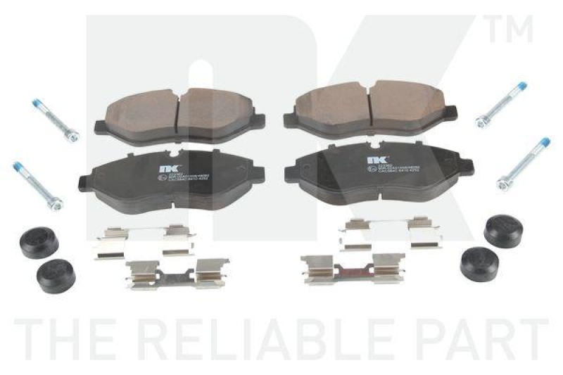 NK 223362 Bremsbelagsatz, Scheibenbremse f&uuml;r MERCEDES-BENZ, VW