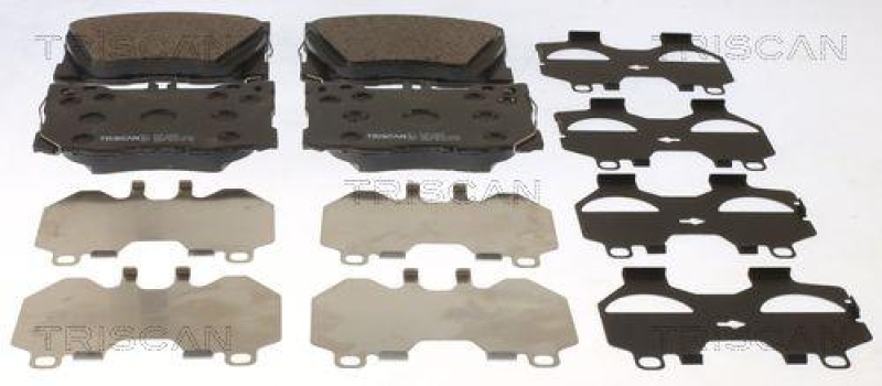 TRISCAN 8110 23096 Bremsbelag Vorne f&uuml;r Mercedes