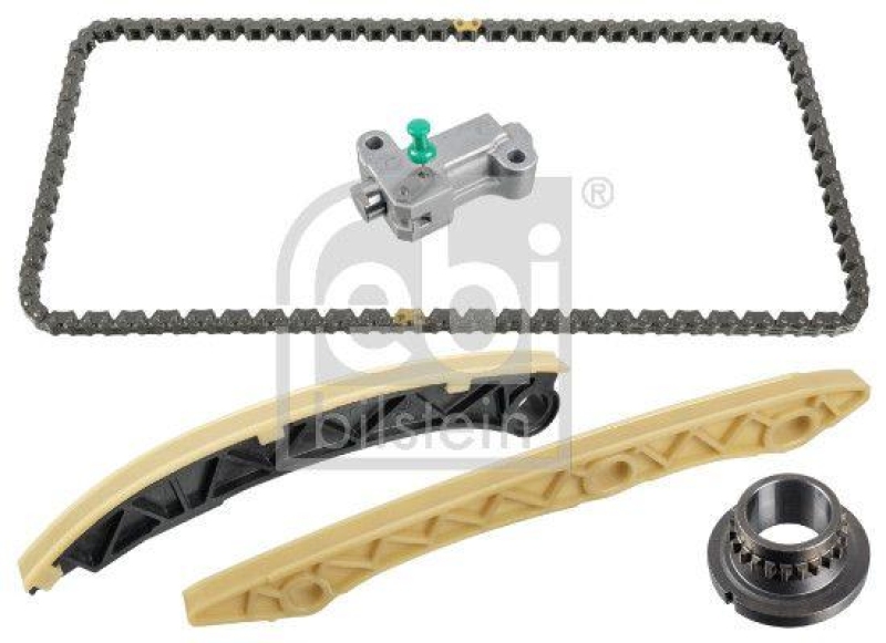 FEBI BILSTEIN 108173 Steuerkettensatz f&uuml;r Nockenwelle, mit Gleitschienen und Kettenspanner f&uuml;r HONDA