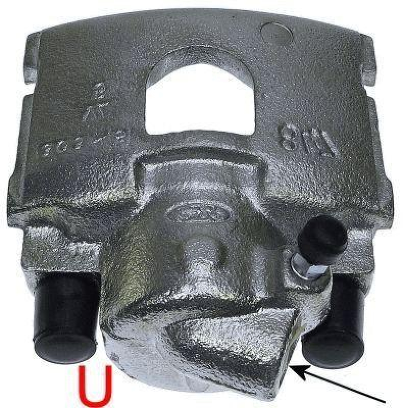 HELLA 8AC 355 386-981 Bremssattel f&uuml;r FORD/MAZDA
