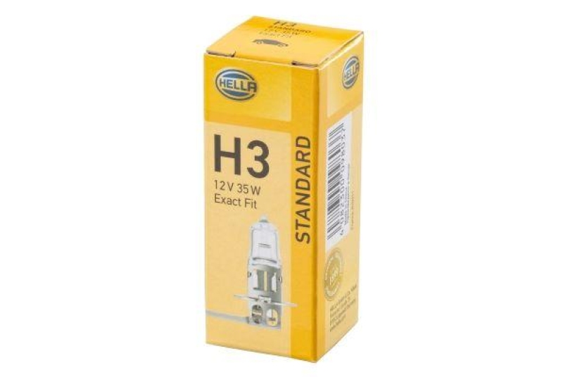 HELLA 8GH 002 090-271 Glühleuchte 12V H3 PK22s