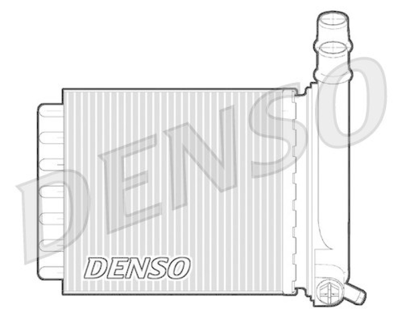 DENSO DRR07007 Wärmetauscher CITROËN JUMPY (95-)