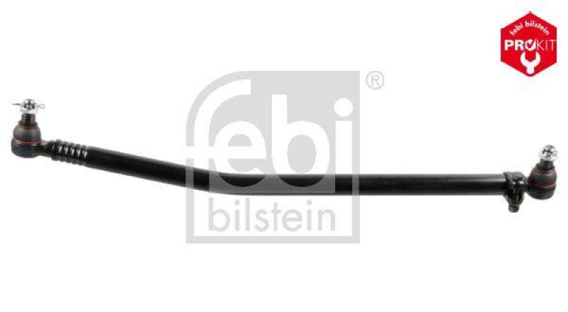FEBI BILSTEIN 23692 Lenkstange mit Kronenmuttern und Splinten, vom Lenkgetriebe zur 1. Vorderachse f&uuml;r M A N