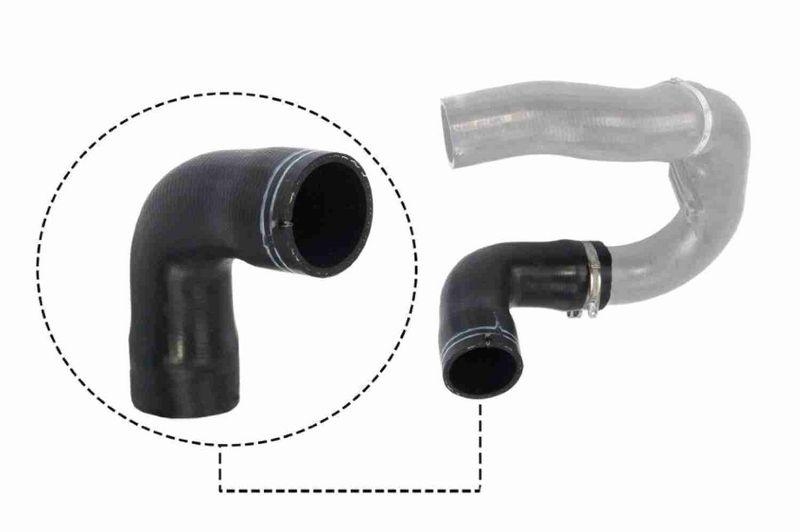 VAICO V24-0716 Ladeluftschlauch f&uuml;r FIAT