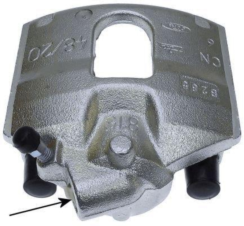 HELLA 8AC 355 386-991 Bremssattel f&uuml;r FORD/MAZDA