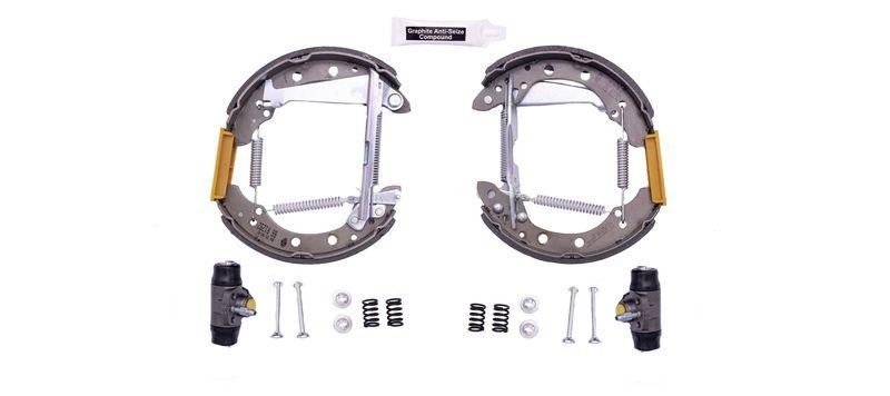 HELLA 8DB 355 005-021 Bremsbackensatz für VW/SEAT/SKODA