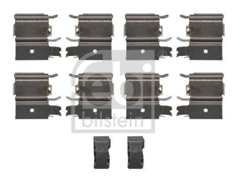 FEBI BILSTEIN 182543 Zubeh&ouml;rsatz f&uuml;r Bremsbelagsatz f&uuml;r Gebrauchsnr. f&uuml;r Befestigungssatz