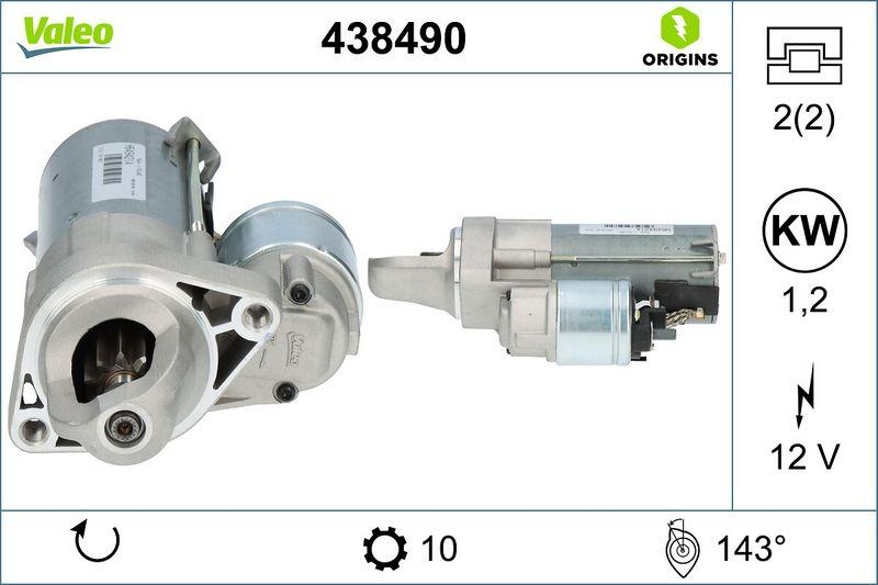 VALEO 438490 Starter Neu - ORIGINS