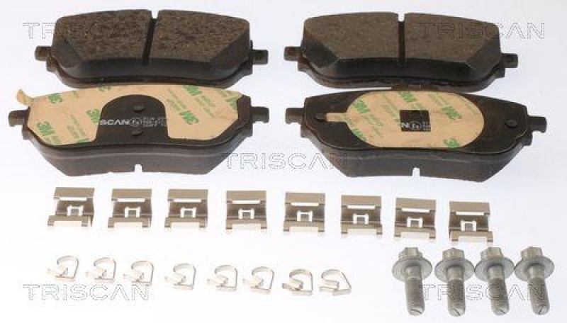 TRISCAN 8110 23102 Bremsbelag Vorne f&uuml;r Mercedes