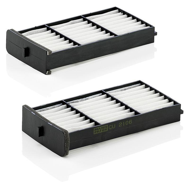 MANN-FILTER CU 2106-2 Innenraumluftfilter f&uuml;r Mitsubishi