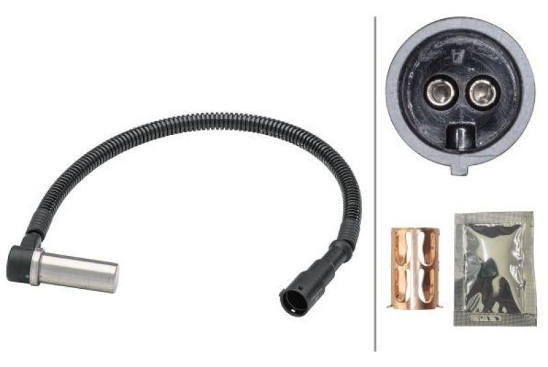 HELLA 6PU 230 048-311 Sensor, Raddrehzahl